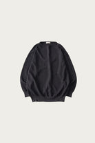 CONFECT - Linen Bamboo Boat-Neck Knit Jumper - Black - Canoe Club