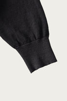 CONFECT - Linen Bamboo Boat-Neck Knit Jumper - Black - Canoe Club