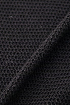 CONFECT - Linen Cotton Hemp Knit Vest - Black - Canoe Club