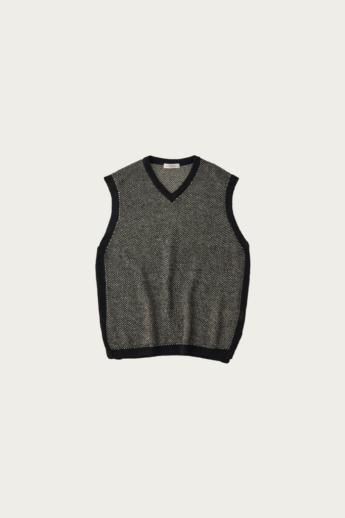 Confect Linen Cotton Hemp Knit Vest | Oatmeal | Canoe Club