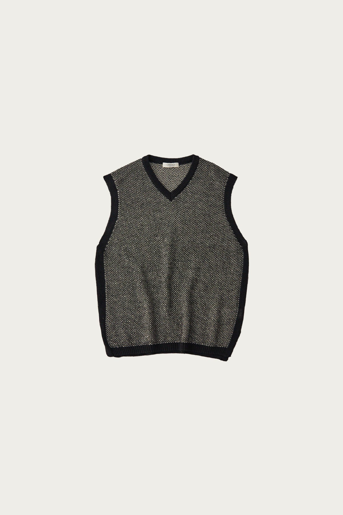 Confect Linen Cotton Hemp Knit Vest | Oatmeal | Canoe Club