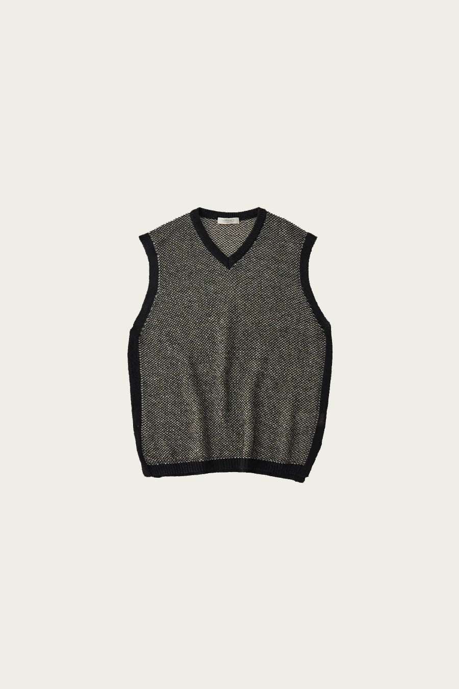 CONFECT - Linen Cotton Hemp Knit Vest - Oatmeal - Canoe Club