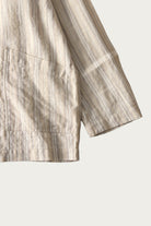 CONFECT - Linen Natural Stripe Jacket - Stripe - Canoe Club
