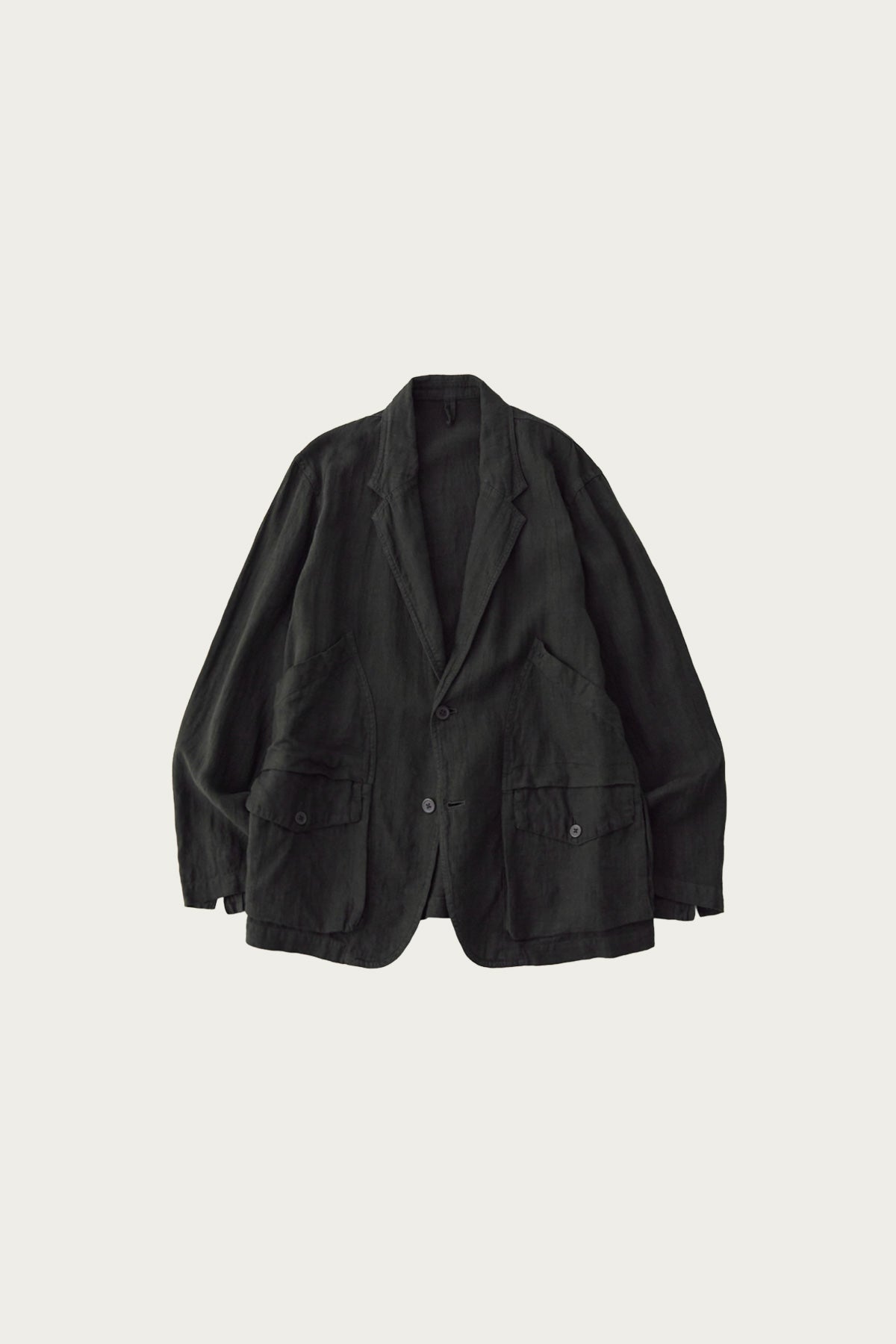 CONFECT - Lithuanian Linen Gear Jacket - Dark Grey - Canoe Club