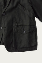 CONFECT - Lithuanian Linen Gear Jacket - Dark Grey - Canoe Club