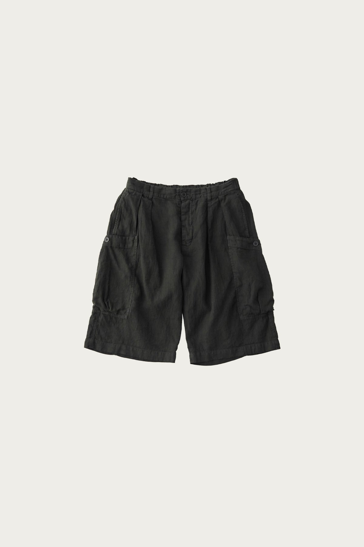 CONFECT - Lithuanian Linen Gear Shorts - Dark Grey - Canoe Club