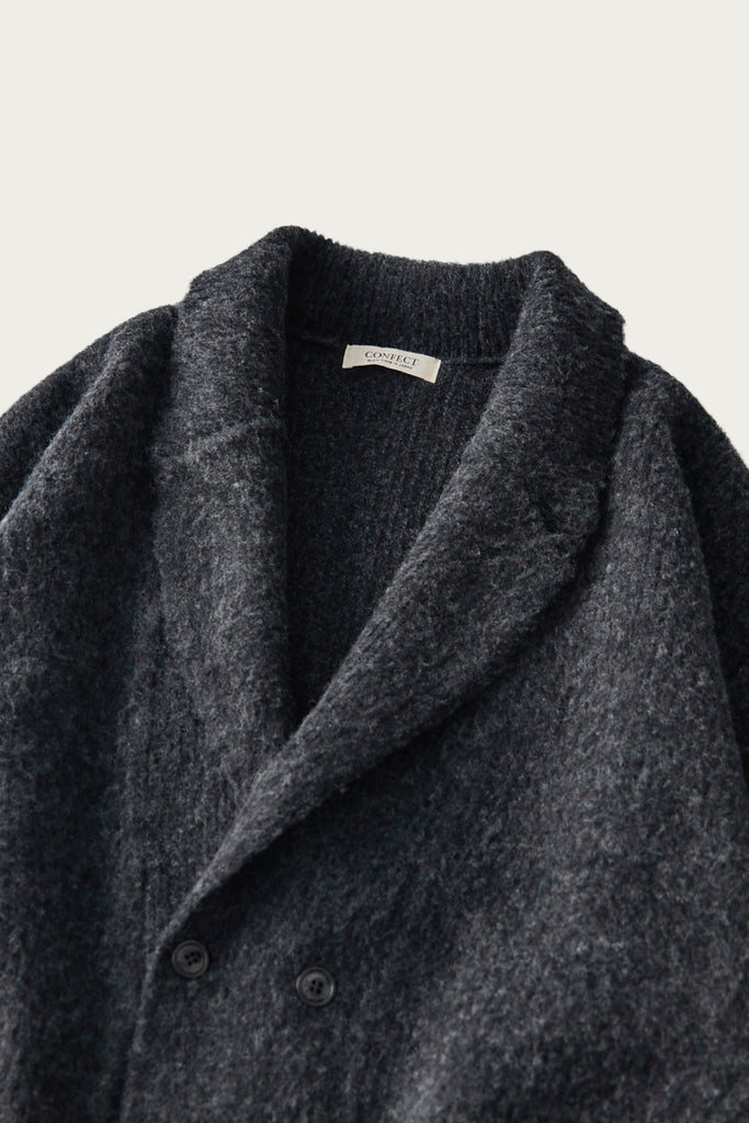 CONFECT - Wool/Cashmere Jacket - Ink Black - Canoe Club