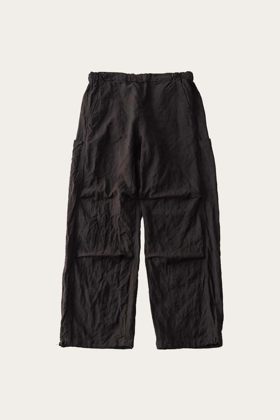 CONFECT - Wool Linen Gear Pants - Dark Brown - Canoe Club