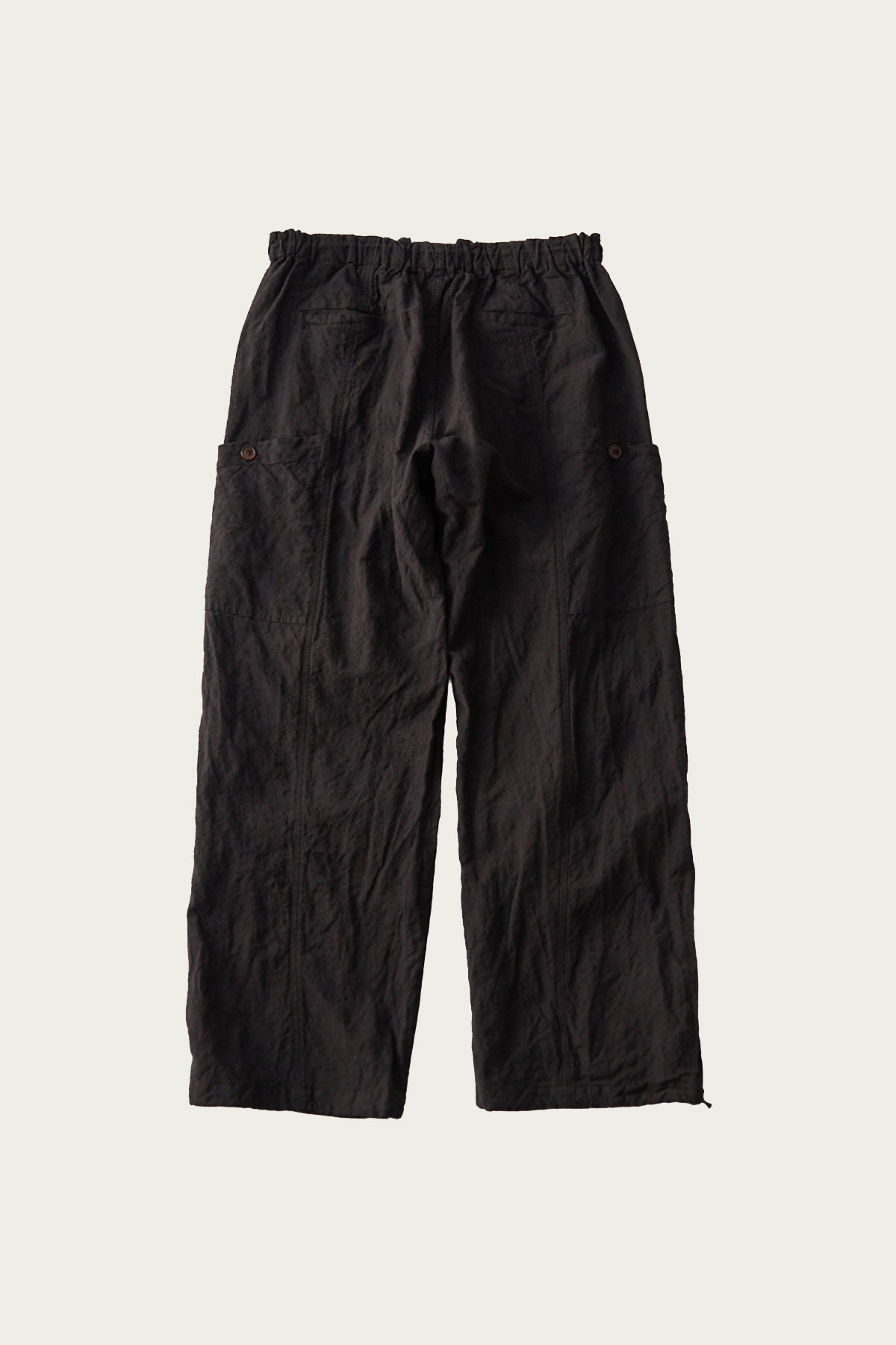 CONFECT - Wool Linen Gear Pants - Dark Brown - Canoe Club