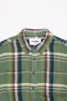 Corridor - Acid Plaid Cabin Longsleeve - Army - Canoe Club