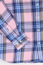 Corridor - Blanket Plaid Longsleeve - Pink - Canoe Club