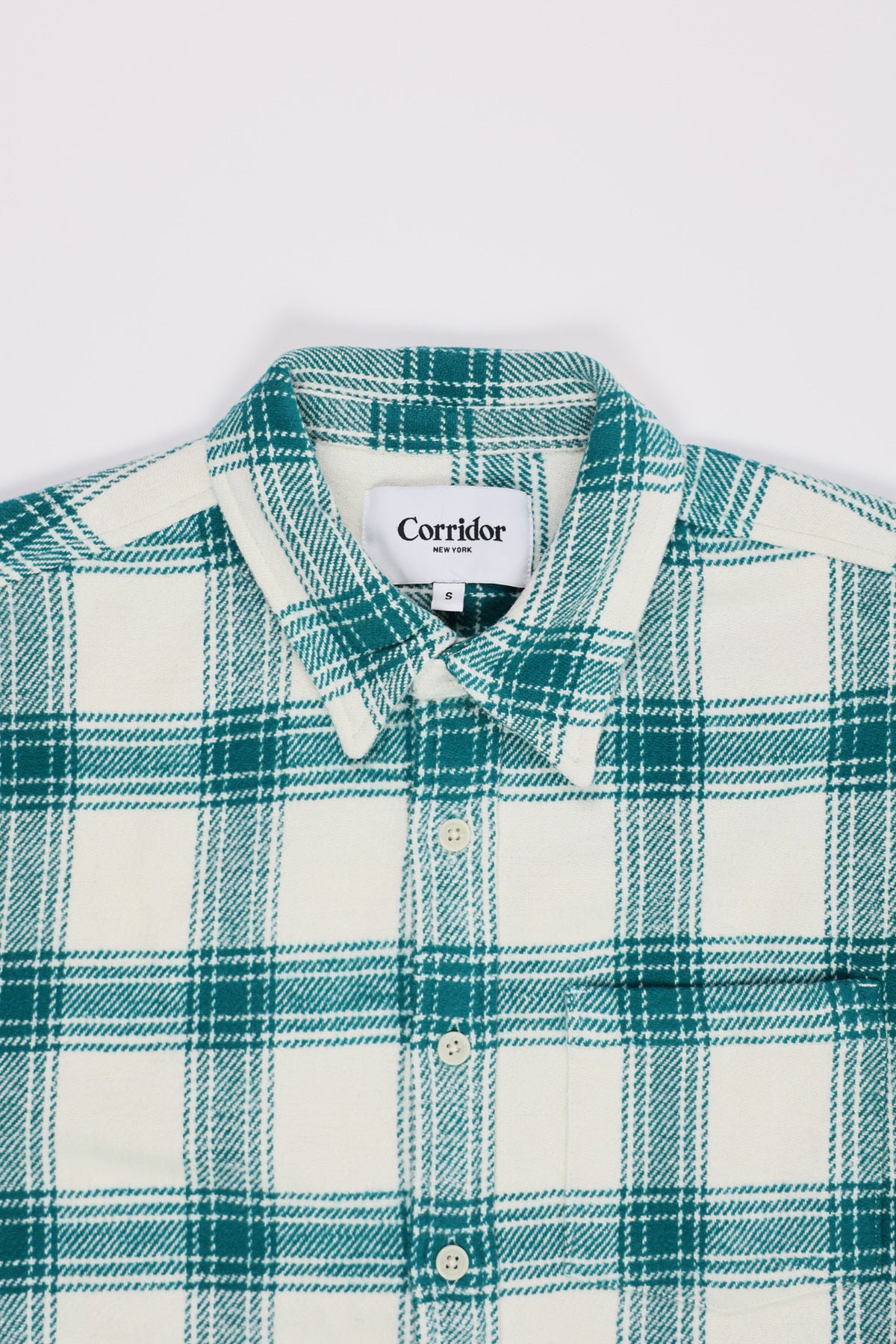 Corridor - Jewel Plaid Longsleeve - Natural - Canoe Club