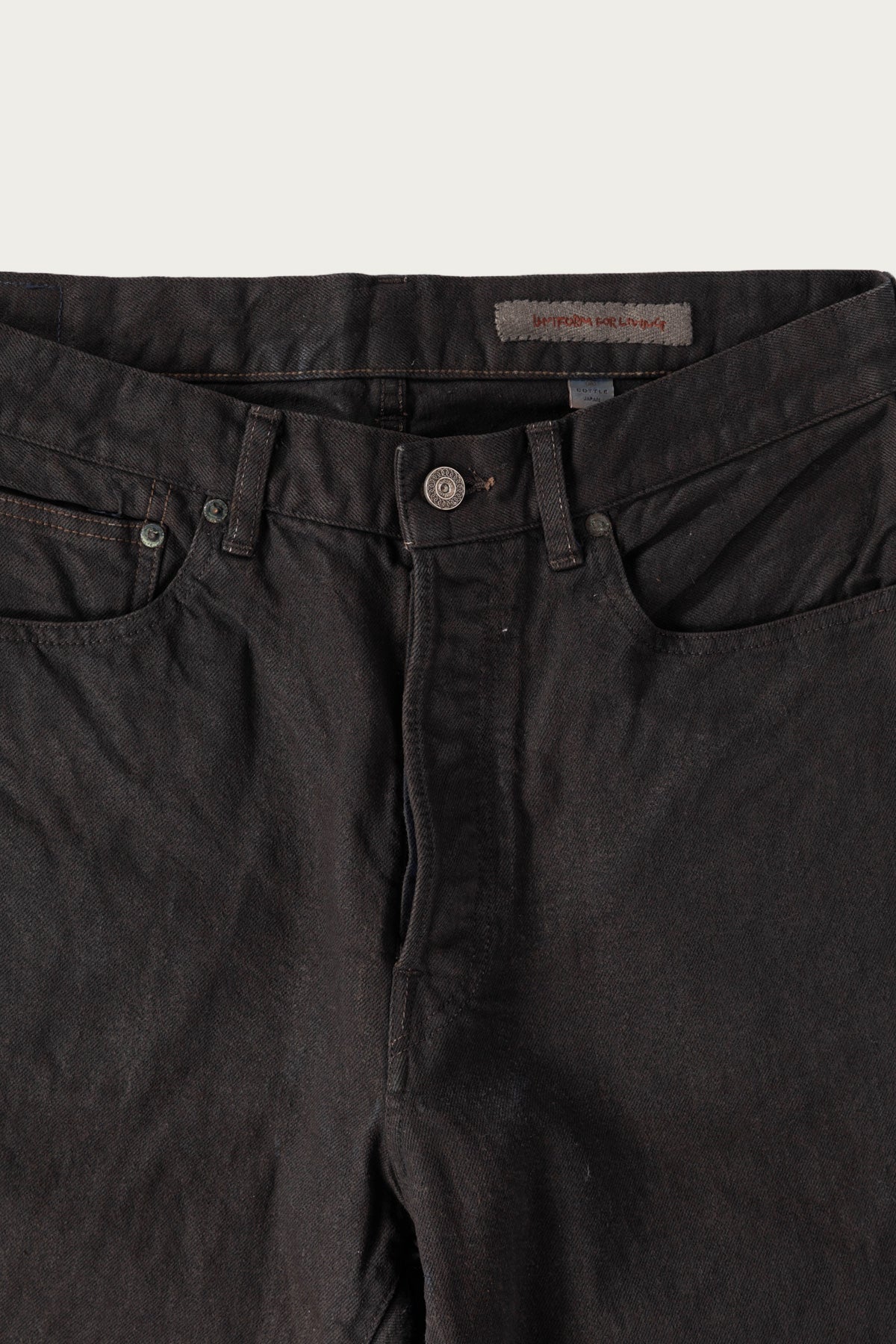Cottle - C.T.L. Straight Denim Pant - Black Vein - Canoe Club