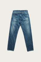 Cottle - C.T.L. Straight Denim Pants - Bengara (Indian Red) - Dark Indigo - Canoe Club