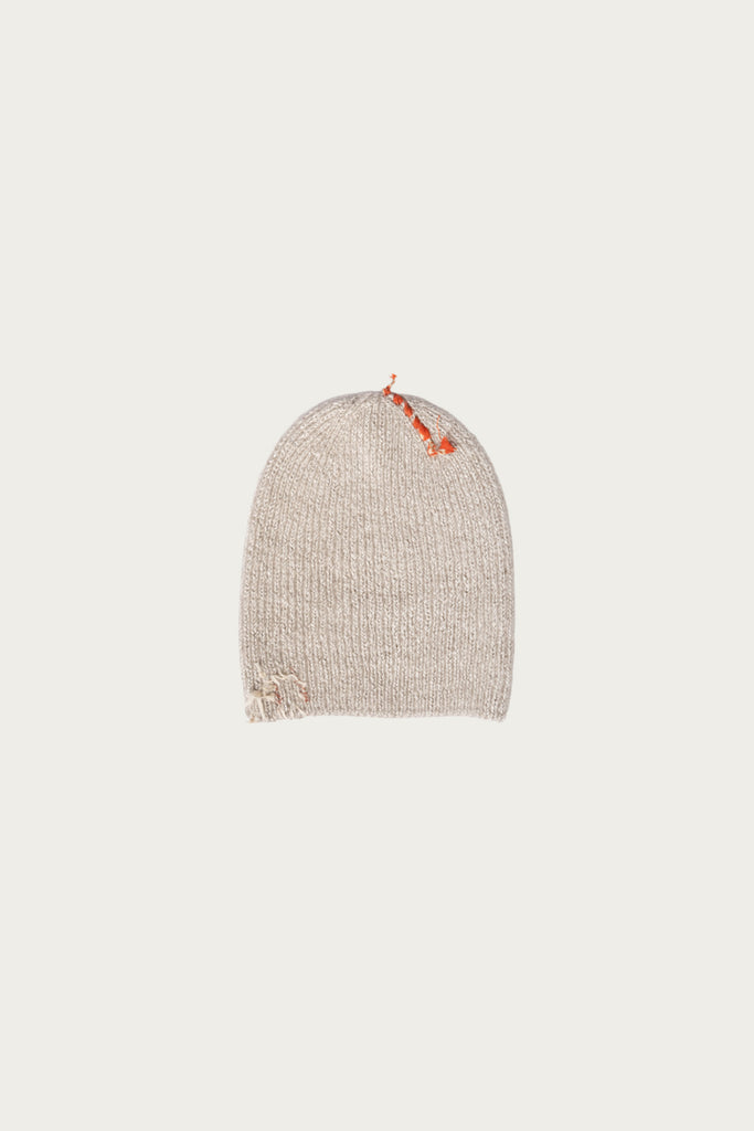 Cottle - Silk Mohair Sparkle Beanie - Powder Snow - Canoe Club