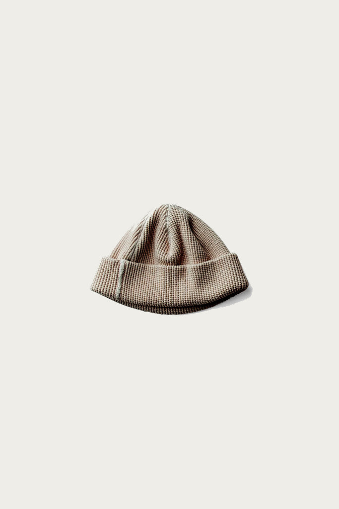 Cottle - Silk Noel Organic Waffle Beanie - Coffee Short - Canoe Club