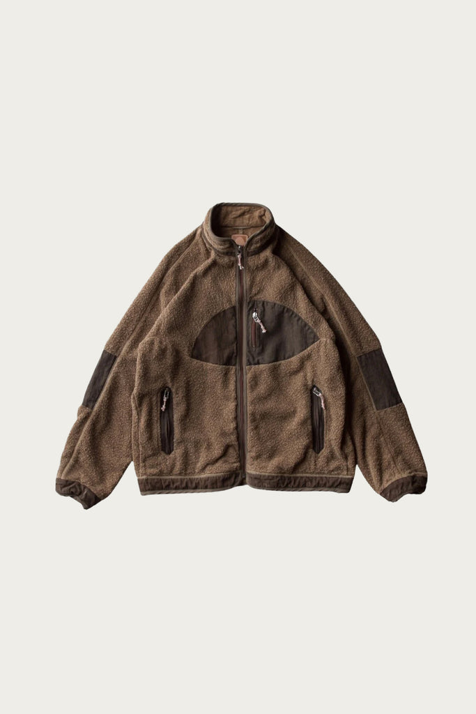 Cottle - Sunset Pile Jacket - Yak Sally Coyote Kakishibu - Canoe Club