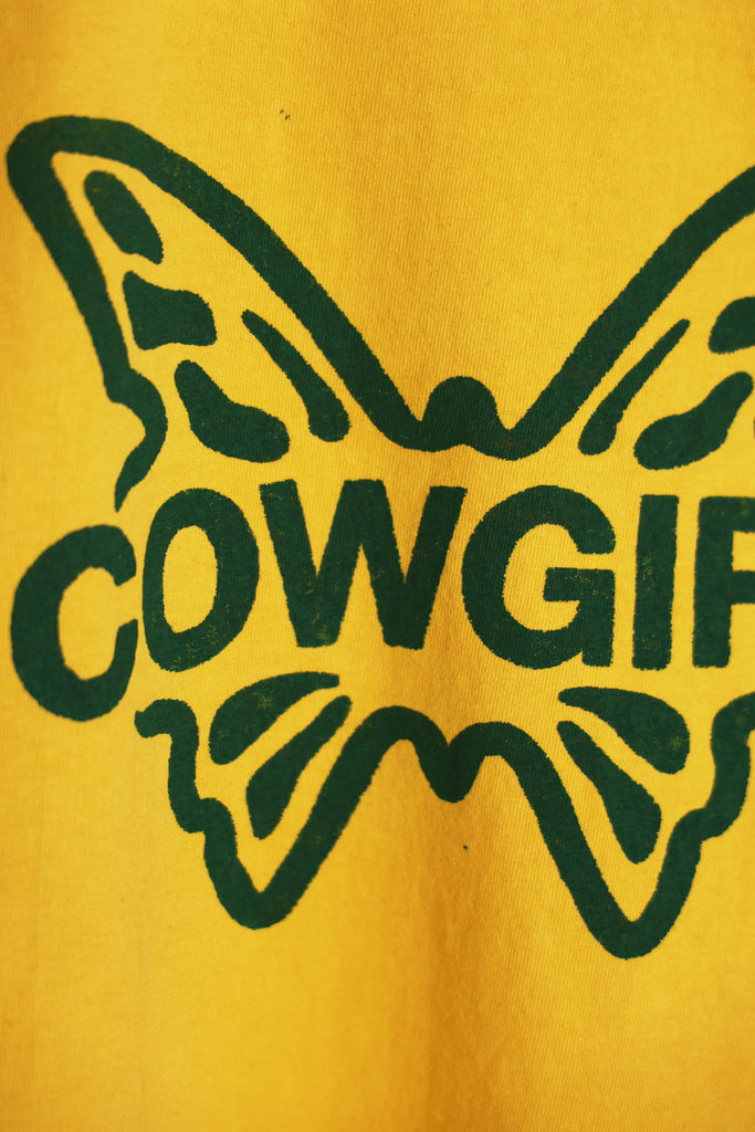 Cowgirl - Butterfly T-Shirt - Yellow - Canoe Club