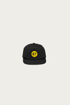 Cowgirl - 87 Five Panel Hat - Black with Yellow Patch - Canoe Club