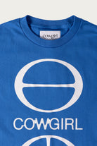Cowgirl - Cowgirl Peace T-Shirt - Royal Blue - Canoe Club
