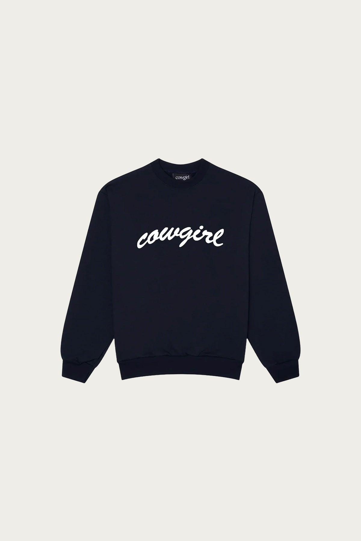 Cowgirl - Cowgirl Script Crewneck - Navy - Canoe Club