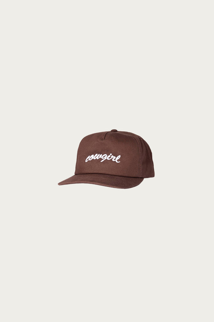 Cowgirl - Script Hat - Brown - Canoe Club