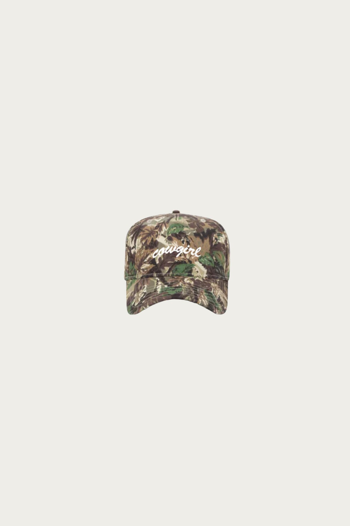 Cowgirl - Script Hat - Camo - Canoe Club