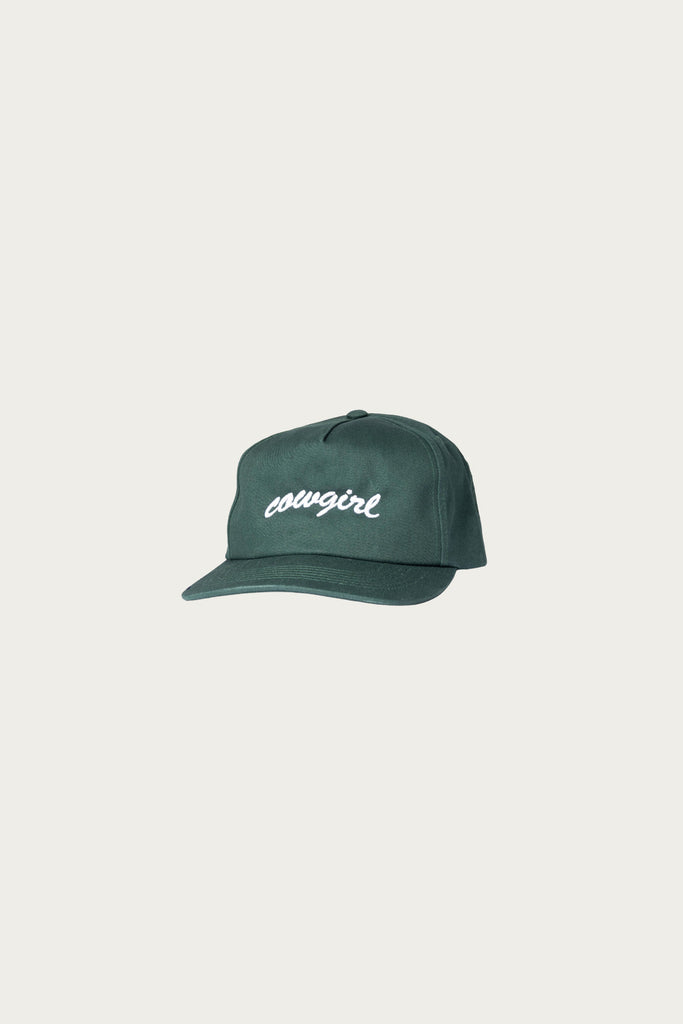 Cowgirl - Script Hat - Olive - Canoe Club