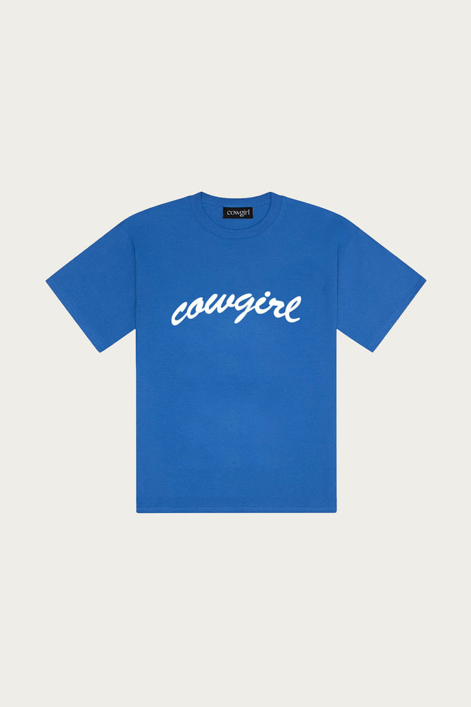 Cowgirl - Script Tee - Royal - Canoe Club