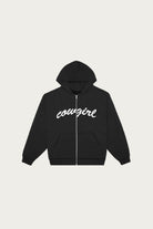 Cowgirl - Script Zip Hoodie - Black - Canoe Club