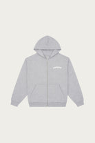Cowgirl - Small Script Zip-Hoodie - Ash Grey - Canoe Club