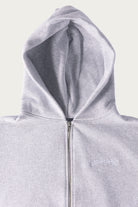 Cowgirl - Small Script Zip-Hoodie - Ash Grey - Canoe Club