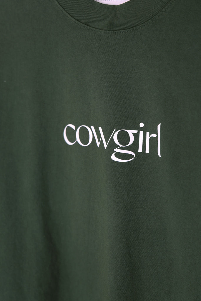 Cowgirl - T-Shirt - Logo Spruce - Canoe Club