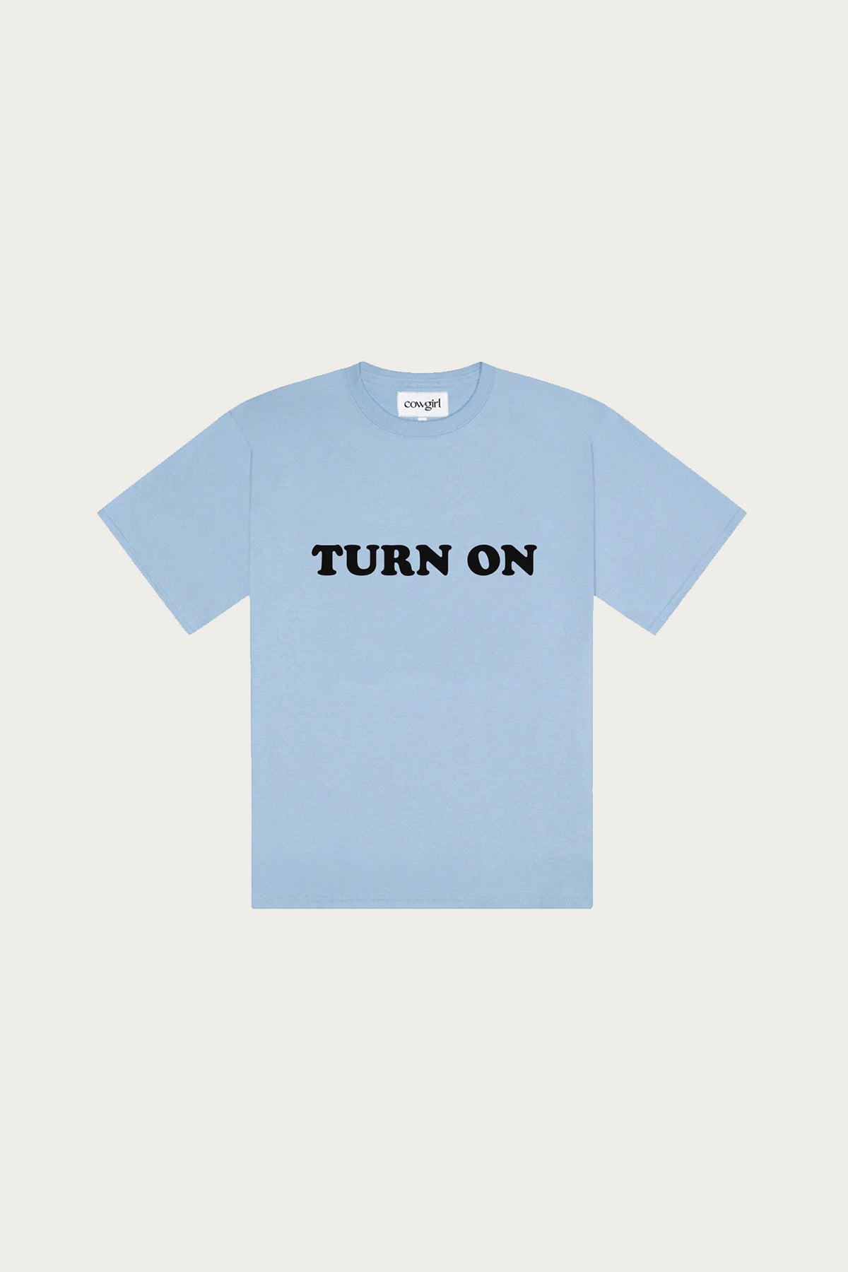 Cowgirl - Turn On, Drop Out T-Shirt - Sky Blue - Canoe Club