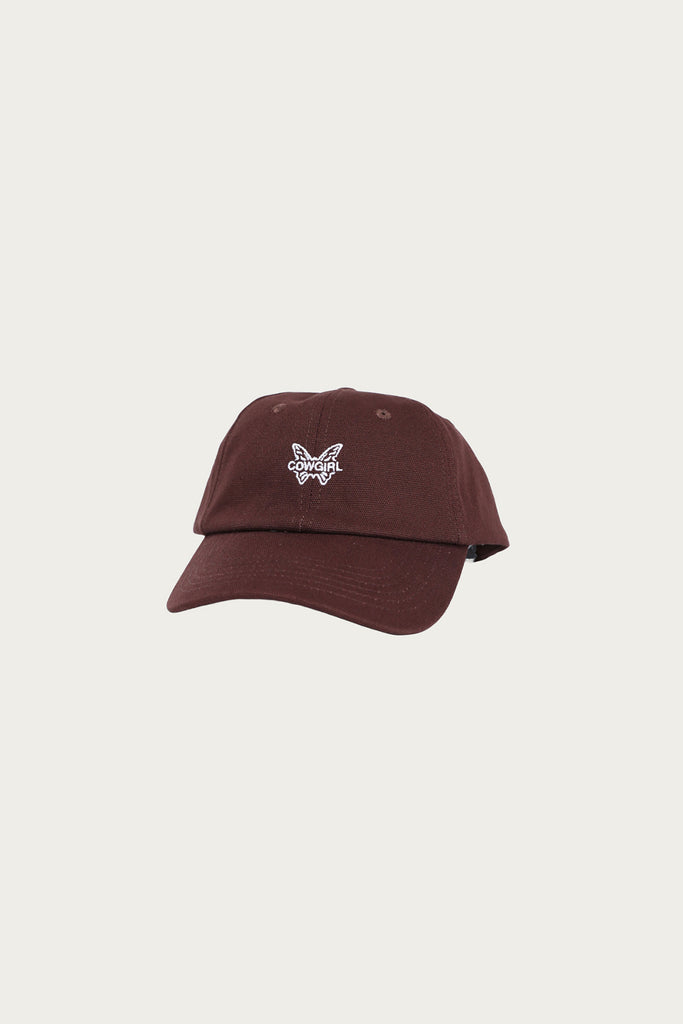 Cowgirl - Butterfly Hat - Brown Canvas - Canoe Club