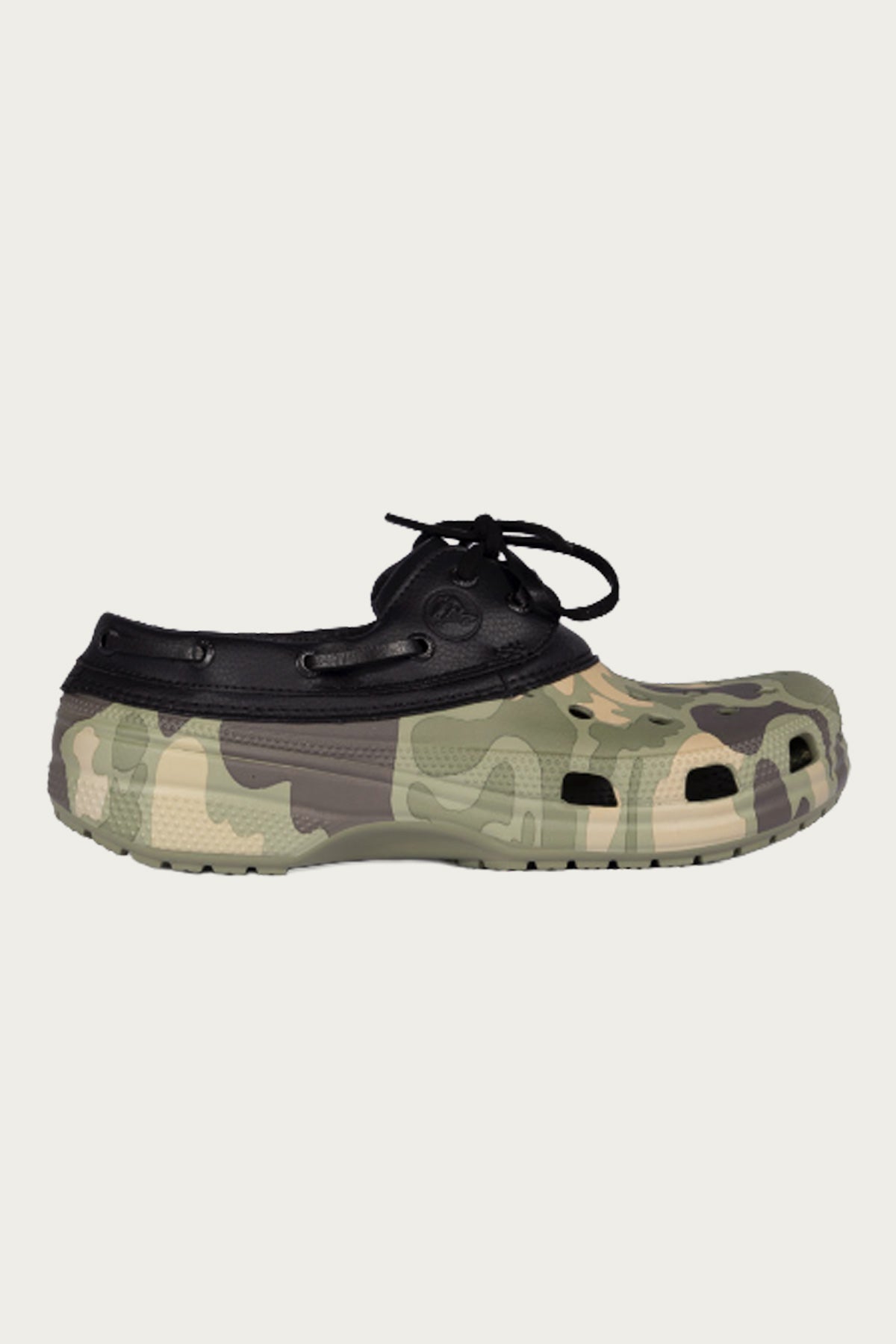 Crocs - Classic Duck Camo Boat Shoe - Black/Cargo - Canoe Club