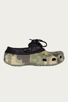 Crocs - Classic Duck Camo Boat Shoe - Black/Cargo - Canoe Club