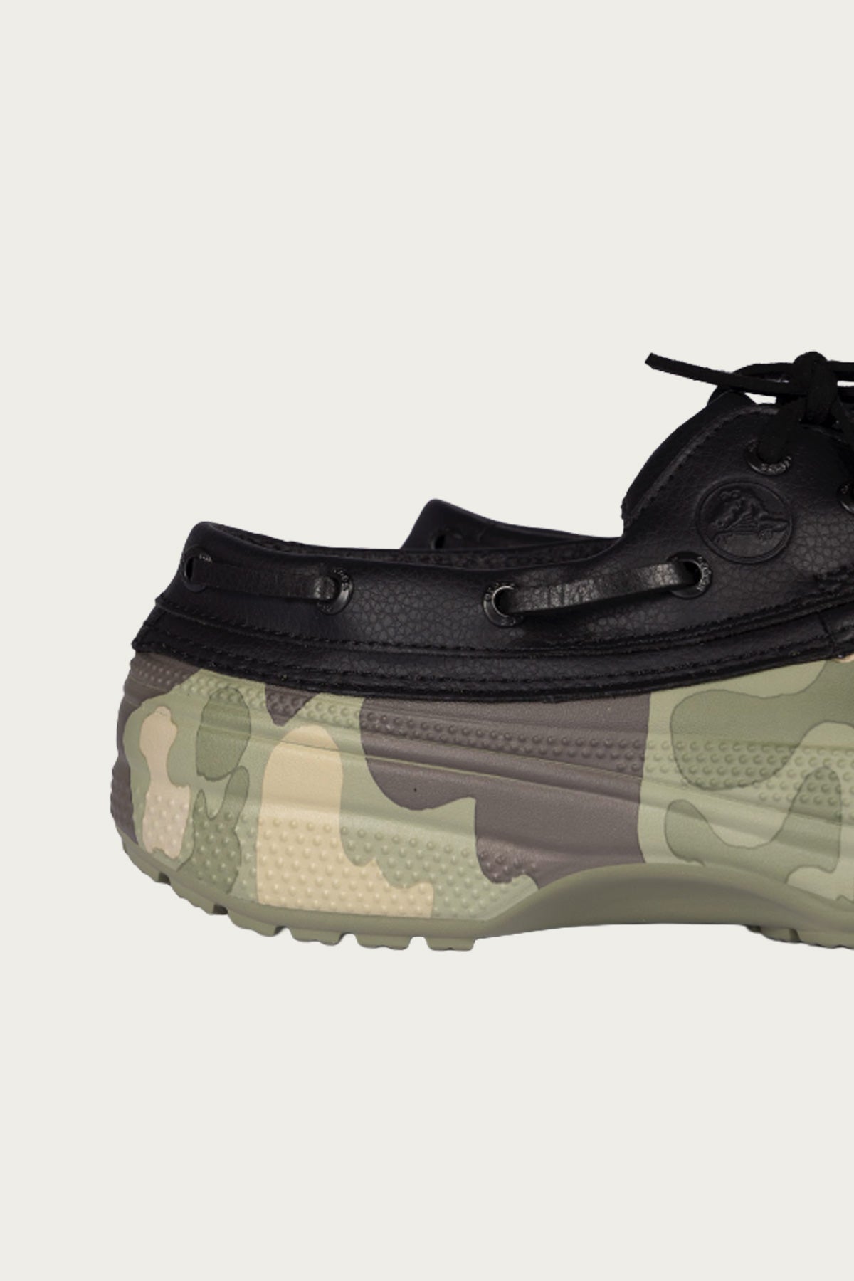 Crocs - Classic Duck Camo Boat Shoe - Black/Cargo - Canoe Club
