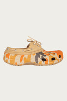 Crocs - Classic Duck Camo Boat Shoe - Tan/Shocking Orange - Canoe Club