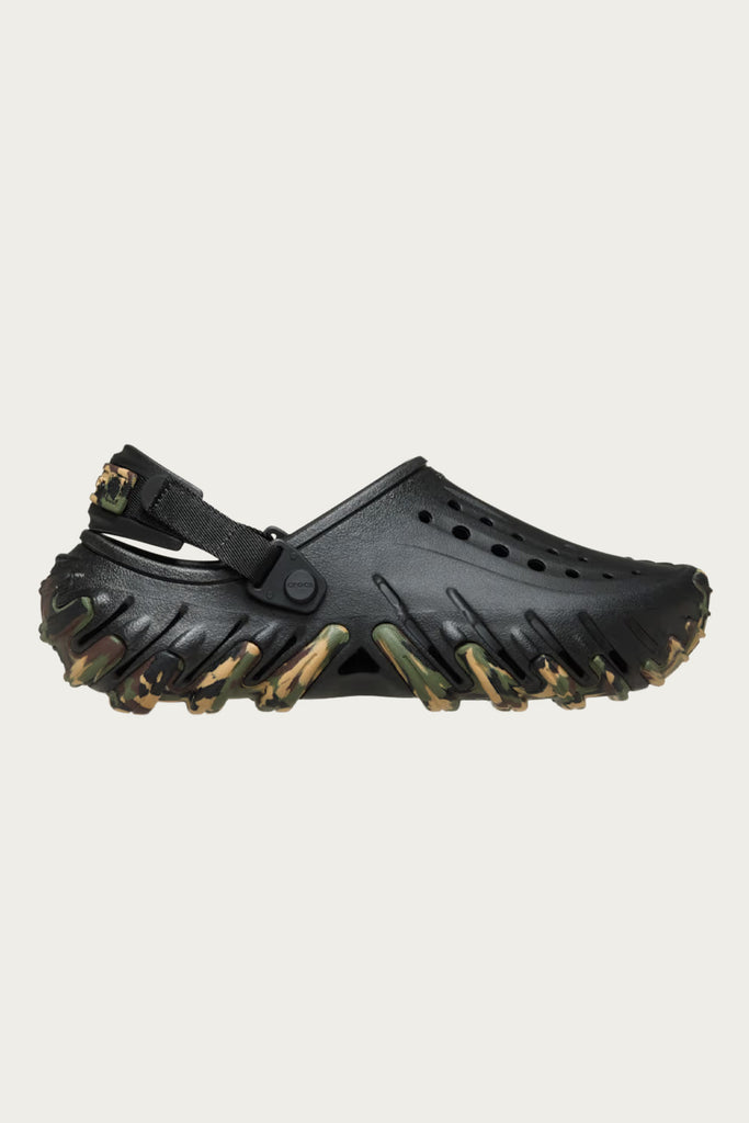 Crocs - Echo Camo RO Clog - Black/Multi - Canoe Club