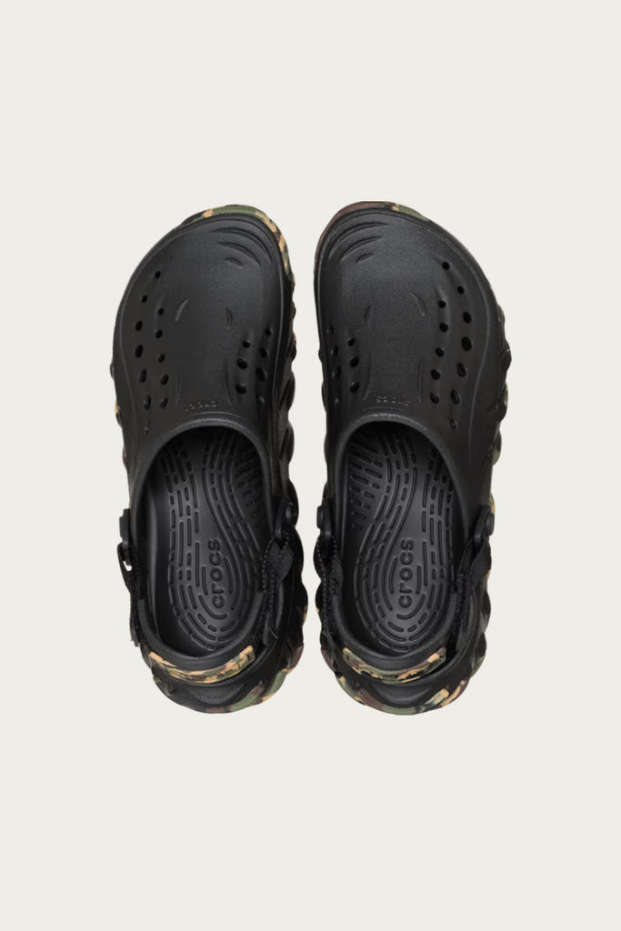 Crocs - Echo Camo RO Clog - Black/Multi - Canoe Club