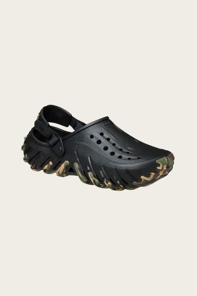 Crocs - Echo Camo RO Clog - Black/Multi - Canoe Club