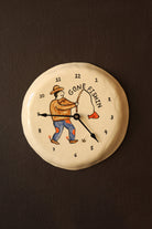 Danny D's Mud Shop - Gone Fishin Clock - Canoe Club