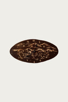 Danny D's Mud Shop - Western Motif Clock - Brown - Canoe Club