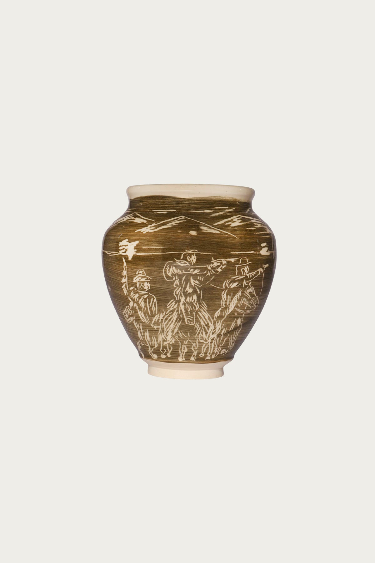 Danny D's Mud Shop - Rangers Vase - Canoe Club