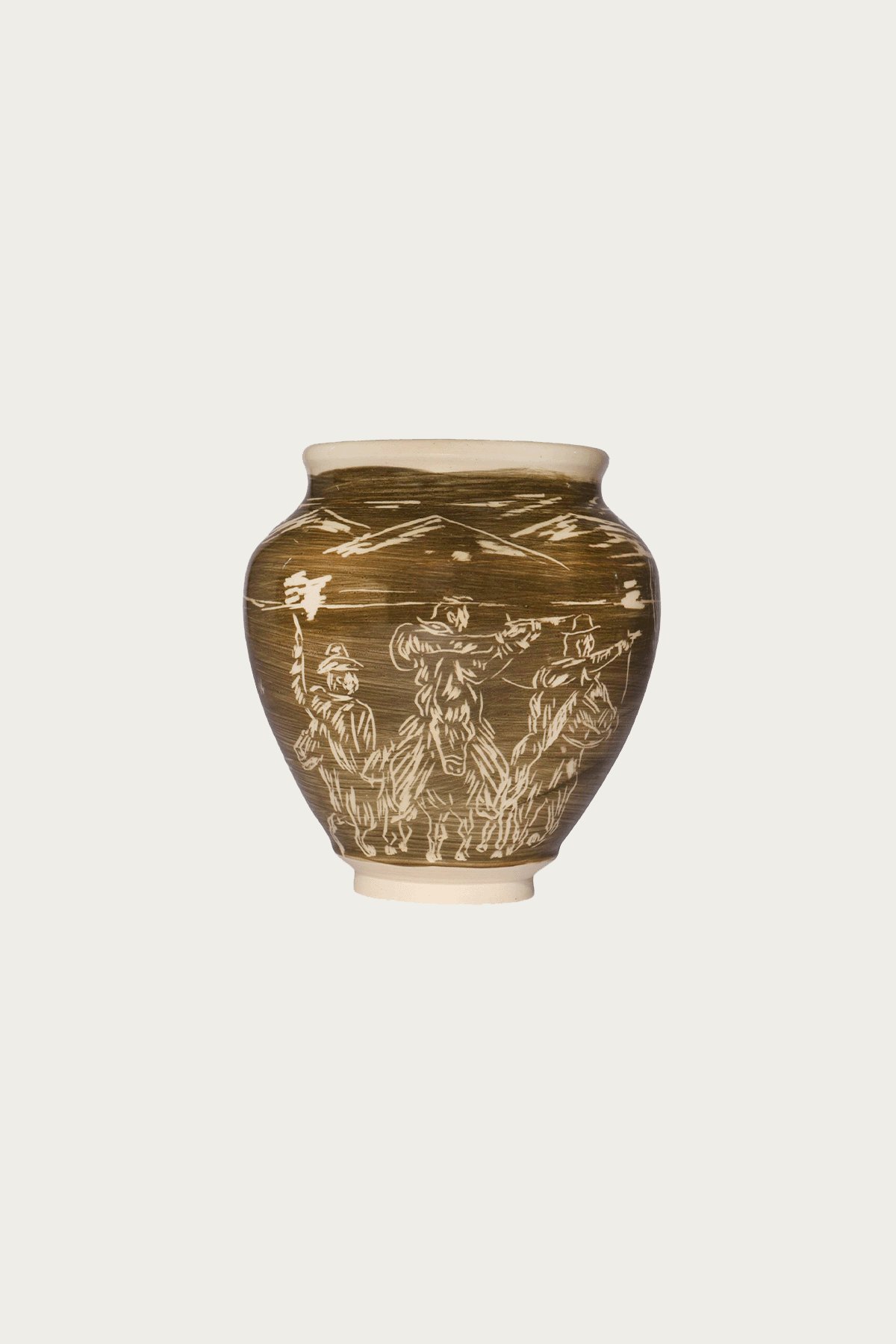 Danny D's Mud Shop - Rangers Vase - Canoe Club
