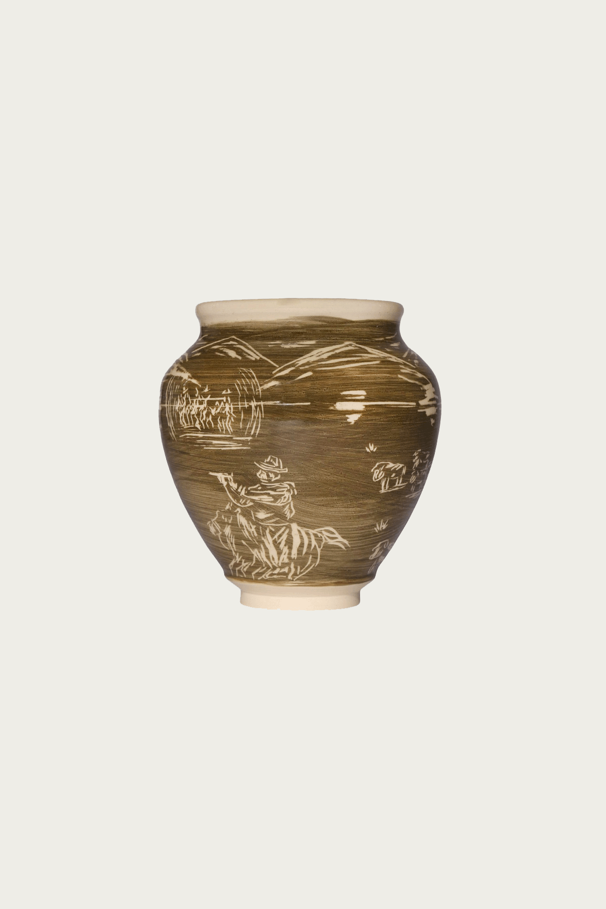 Danny D's Mud Shop - Rangers Vase - Canoe Club