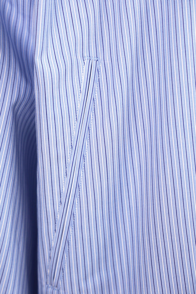 Document - 40's Cotton Button Down Shirt - Blue - Canoe Club