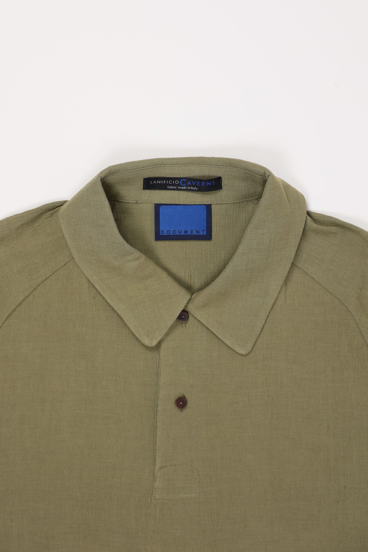 Document - Bamboo Polo Shirt - Olive - Canoe Club