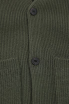 Document - Cashmere Blend V-Cardigan - Soldier - Canoe Club
